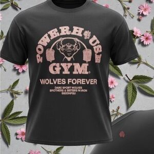 Darc Sport Charcoal and Blush Powerhouse Tee